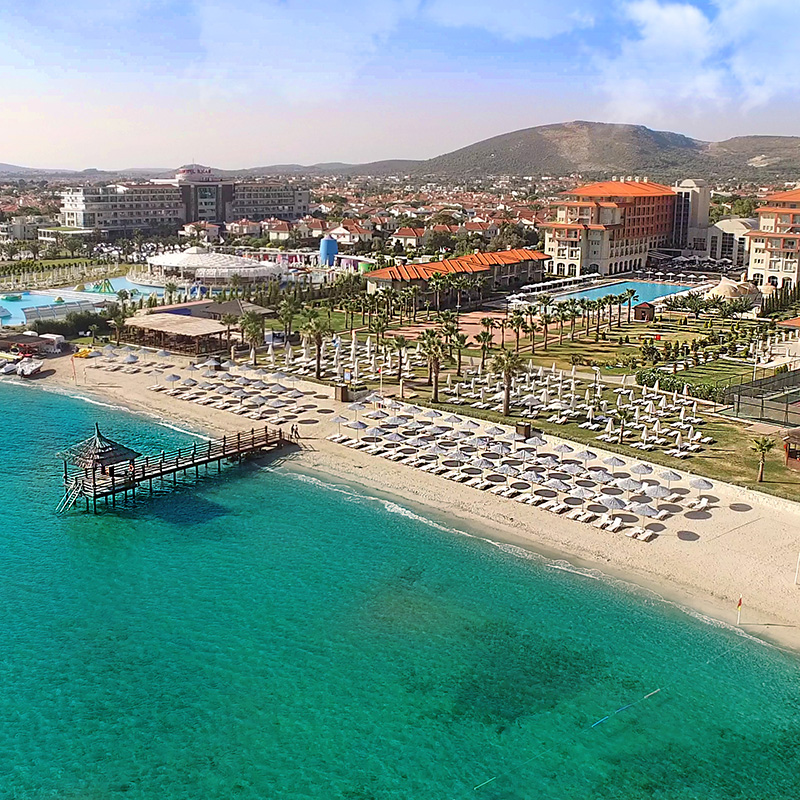 Drone ile otel havadan çekim