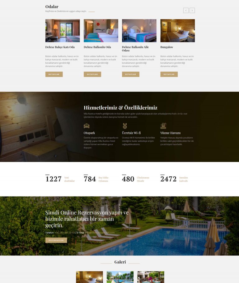 Villa Rustica Hotel ekran görüntüsü