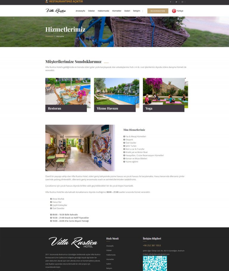 Villa Rustica Hotel ekran görüntüsü