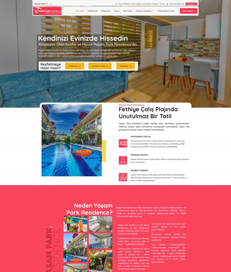 Yaşampark Residence ekran görüntüsü
