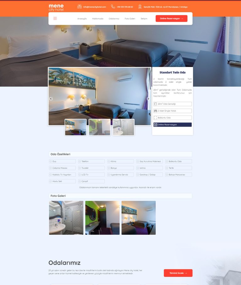 Mene City Hotel ekran görüntüsü