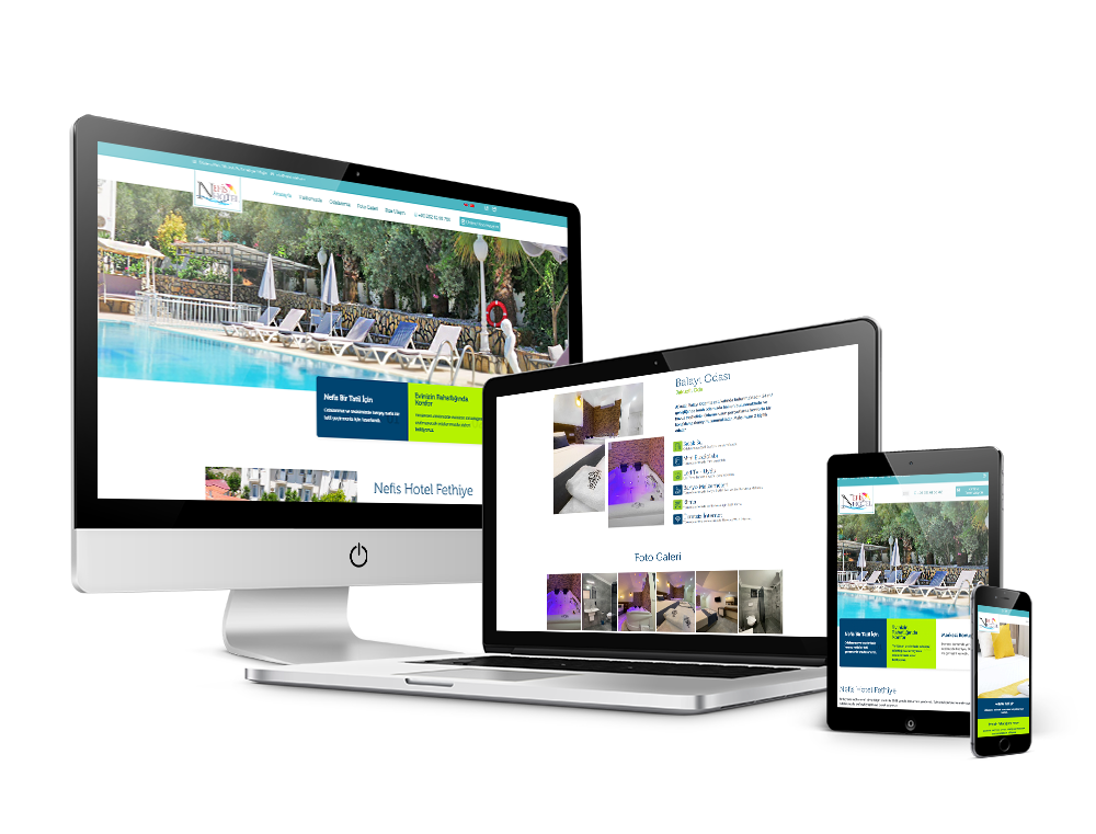 Nefis Otel Web Sitesi Tasarımı